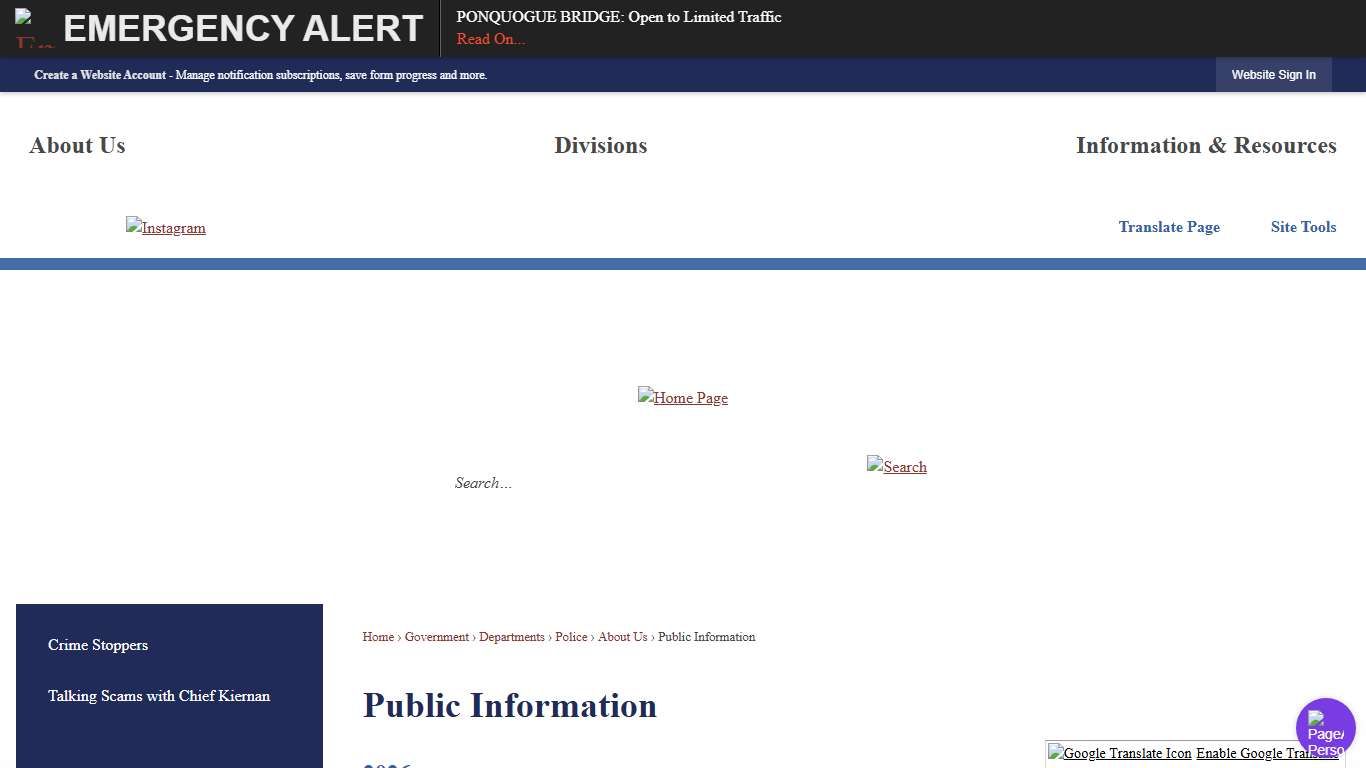 Public Information Southampton, NY - Official Website